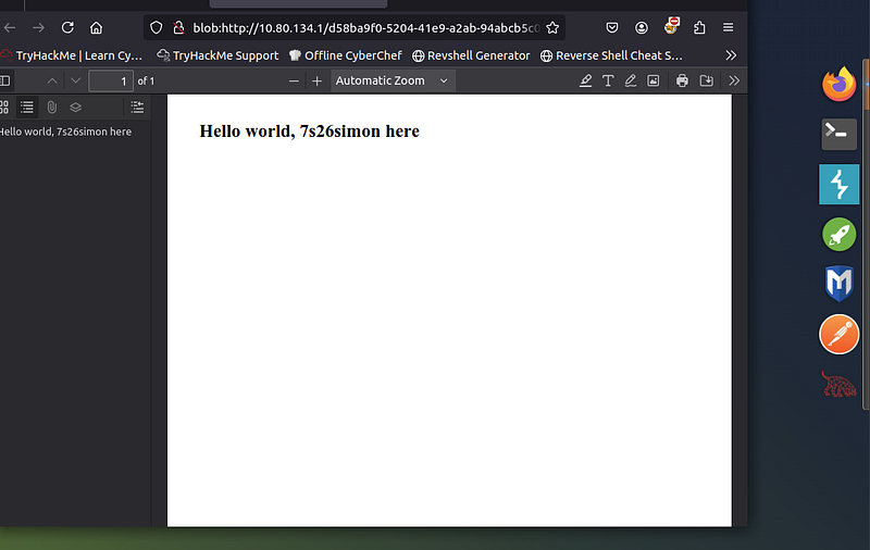 HTML Rendering