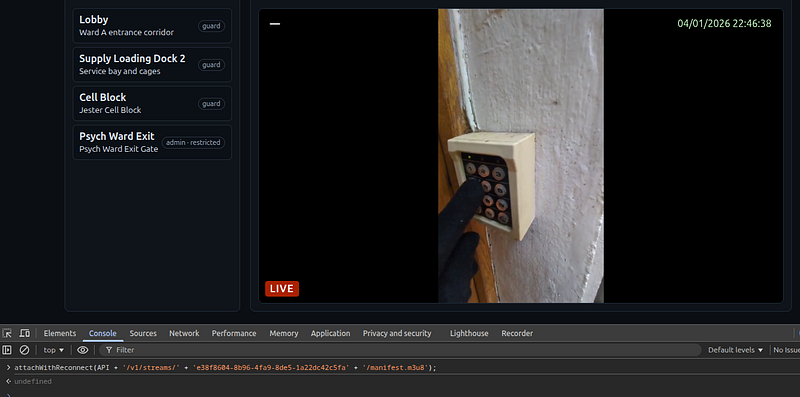 Keycode entry