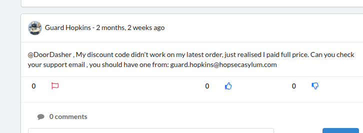Hopkin’s email