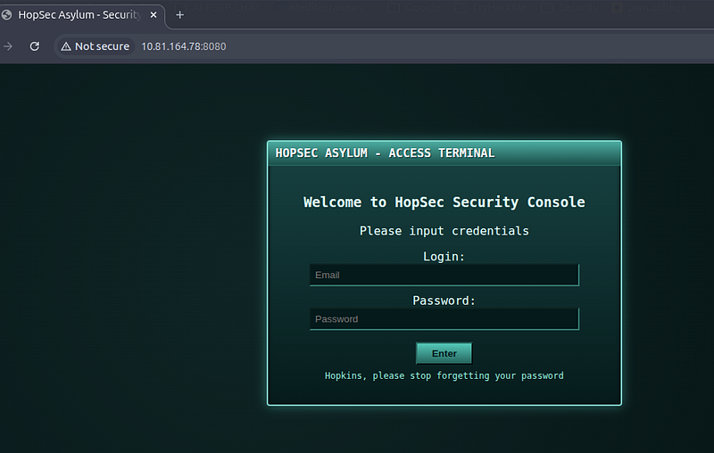 HopSec Security Console