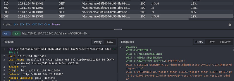 diagnostics endpoint